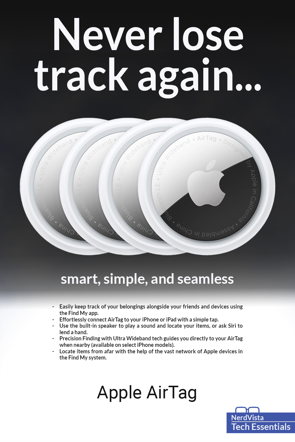 Apple AirTag - Never lose track again